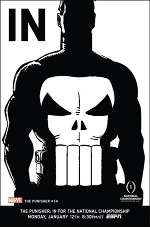 Punisher (2014) issue 14-B Steve Dillon 1:10 IN ESPN Cover