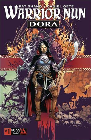 Warrior Nun Dora issue 1-E Gabriel Andrade Napoleonic Cover