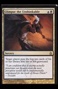 Magic the Gathering: Ravnica (Base Set)  card 208 Glimpse the Unthinkable