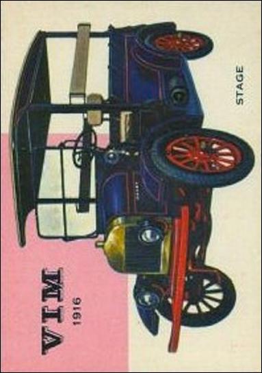 World on Wheels (Base Set) card 57 Vim Stage 1916