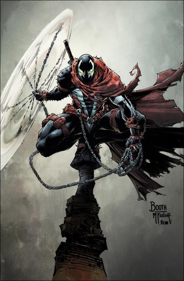 Spawn issue 351-C Brett Booth & Todd McFarlant Virgin Cover