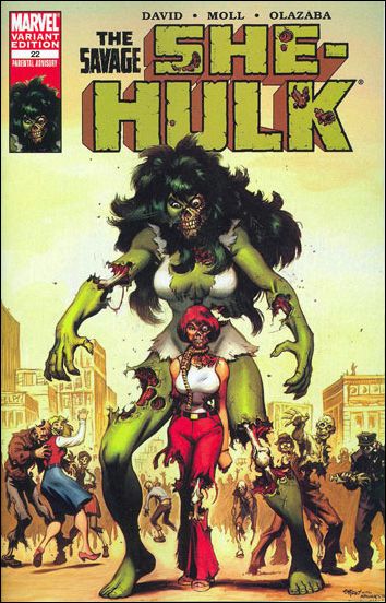 She-Hulk (2005) issue 22-B Ed McGuinness Zombie Cover