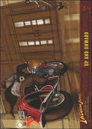 Indiana Jones and the Kingdom of the Crystal Skull (Base Set) card 80 Up and Onward