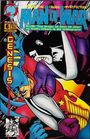 Man of War (1993) issue 6-B Unbagged