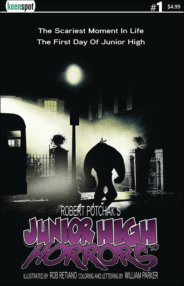 Junior High Horrors issue 1-B Exorcist Parody Cover