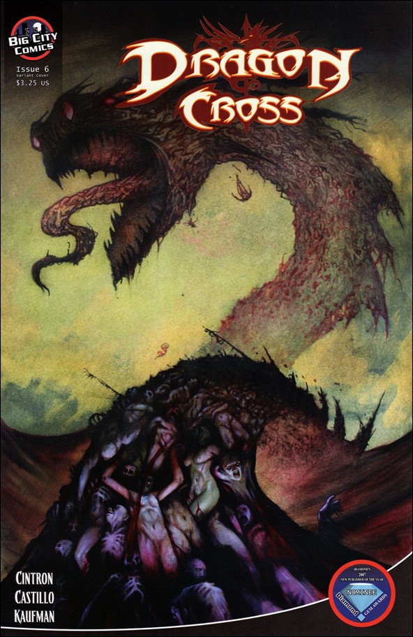 Dragon Cross issue 6-B Tommy Castillo 1:20 Cover