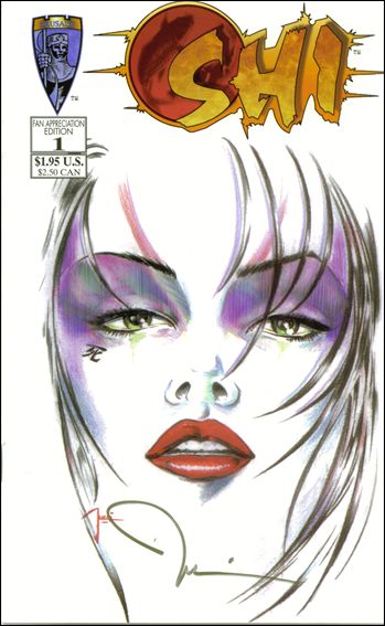 Shi: The Way of the Warrior issue 1-E DF Fan Appreciation Edition signed by William "Bil