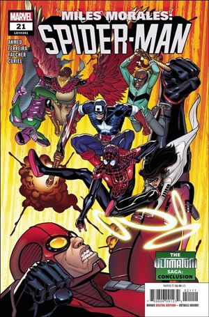 Miles Morales: Spider-Man (2018) issue 21 Javi Garron Cover