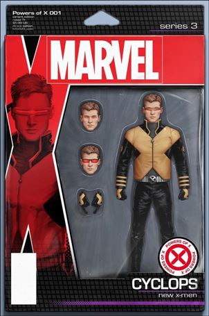 Powers of X issue 1-C John Tyler Christopher Action Figure Cover