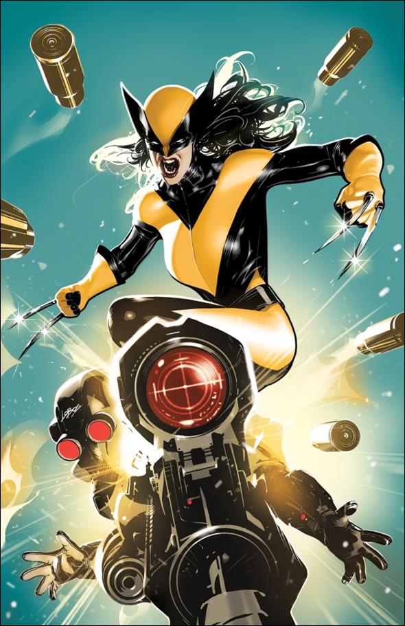 Laura Kinney: Wolverine issue 2-E Pablo Villalobos Virgin 1:100 Cover