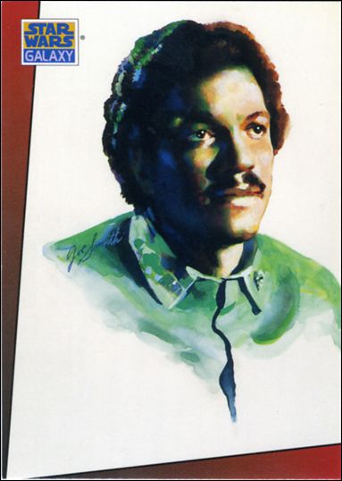 Star Wars Galaxy: Series 1 (Promo) card P Lando Calrissian