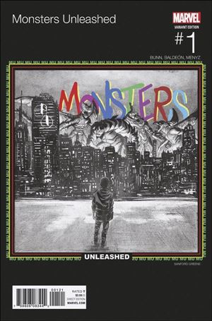 Monsters Unleashed (2017/06) issue 1-B Sanford Greene Hip Hop Cover