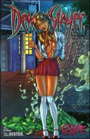 Demonslayer: Rave issue 1-B Bad Schoolgirl Cover