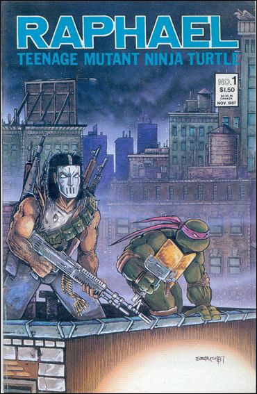 Raphael Teenage Mutant Ninja Turtle issue 1-B (2nd Printing)