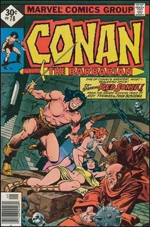 Conan the Barbarian (1970) issue 78-D Whitman Cover