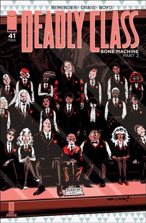 Deadly Class issue 41 Wesley Craig Cover
