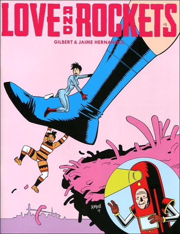 Love and Rockets (2016) issue 3 Jaime Hernandez Cover