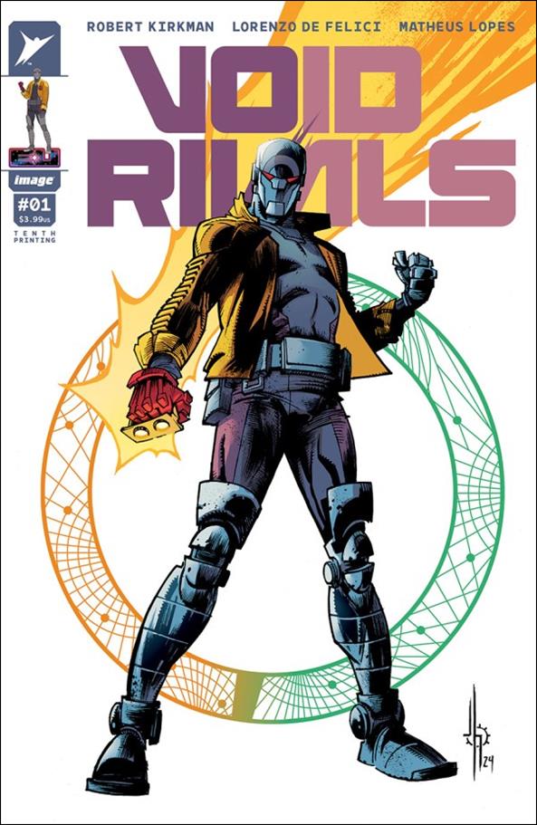 Void Rivals issue 1-ZH Jason Howard "Darak" Cover (Tenth Printing)