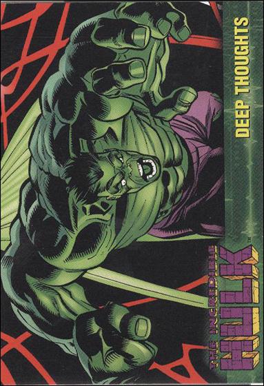 Incredible Hulk (Base Set) card 23 Deep Thoughts