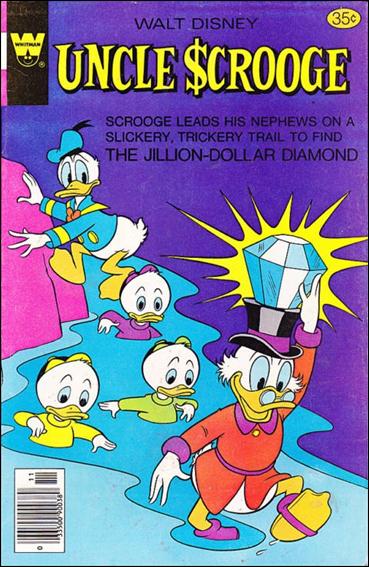 Walt Disney's Uncle Scrooge issue 158-B Whitman Cover