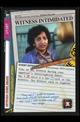 X-Files: The Truth Is Out There (Base Set) card XF97-0372v2 Witness Intimidated