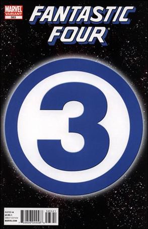 Fantastic Four (1961) issue 583-D Marvel Retailer Resource Center Exclusive Cover