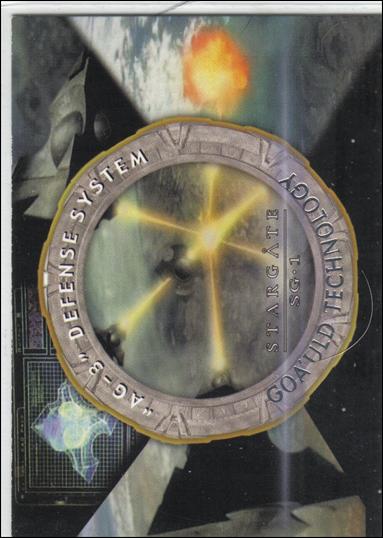 Stargate SG-1: Season 4 (Goa'uld Technology Subset) card G1 "AG-3" Defense System