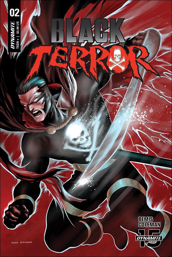 Black Terror (2019) issue 2-C Tyler Kirkham Cover
