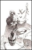 Dark Sun issue 2-C Andy Brase 1:25 Sketch Cover
