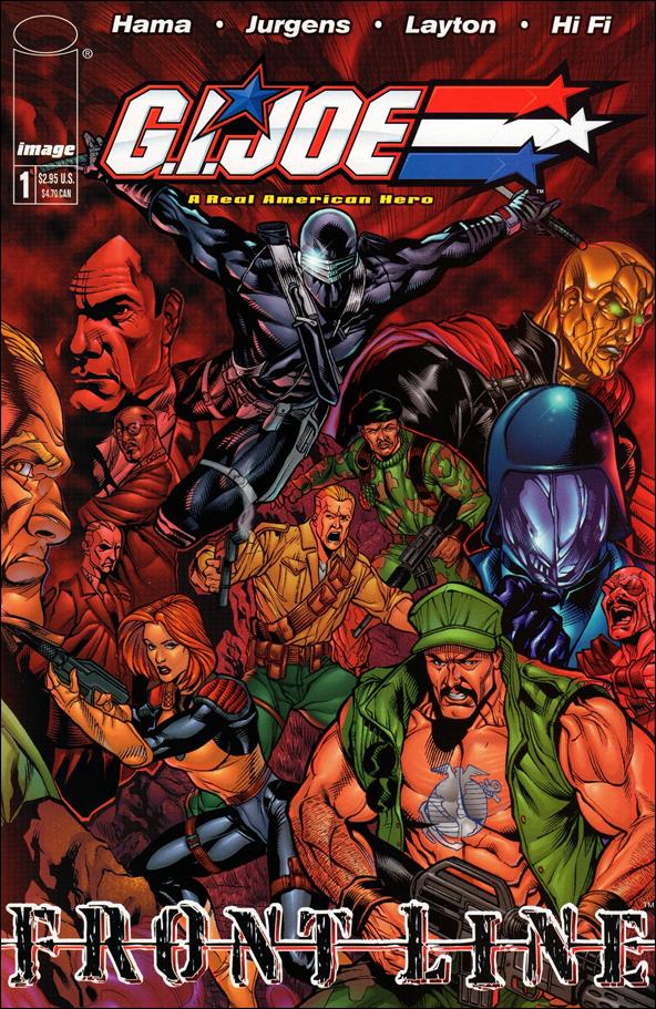 G.I. Joe: Frontline issue 1-B Kevin Sharpe Cover