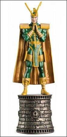 Marvel Chess Collection (UK)  item 4 Loki (Black Bishop)