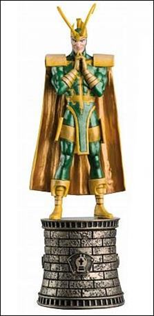 Marvel Chess Collection (UK)  item 4 Loki (Black Bishop)