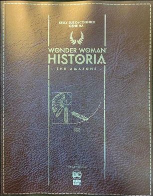 Wonder Woman Historia: The Amazons issue 2-C 1:25 Faux Leather Design Cover