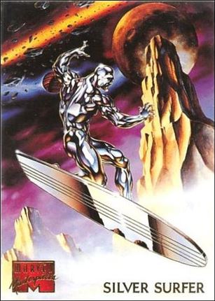 1995 Marvel Masterpieces (Base Set) card 89 Silver Surfer