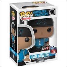 Pop! Football (NFL) figure 46 Cam Newton (Gamestop Exclusive)