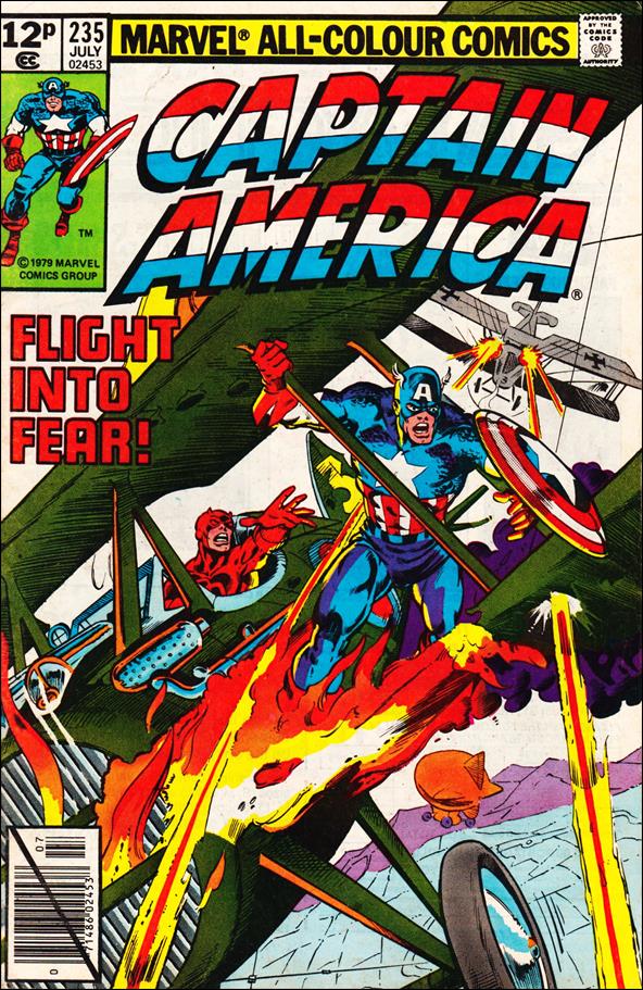 Captain America (1968) issue 235-B UK Price Cover