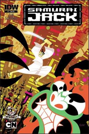 Samurai Jack issue 1-I Ethen Beavers Newbury Comics Cover