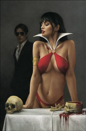 Vampirella / Dracula: Rage issue 2-N Celina 1:30 Virgin Cover
