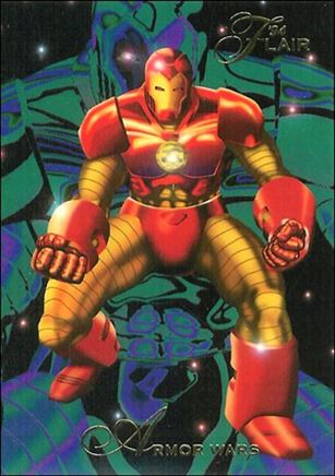 Marvel Annual Flair '94 (Base Set) card 59 Armor Wars