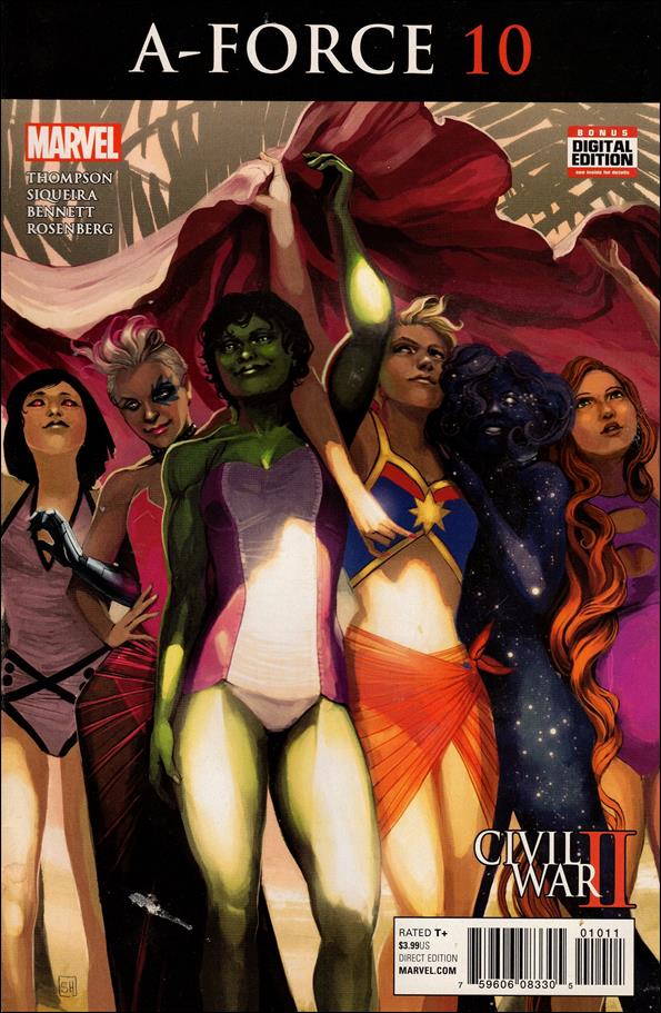 A-Force (2016) issue 10 Stephanie Hans Cover