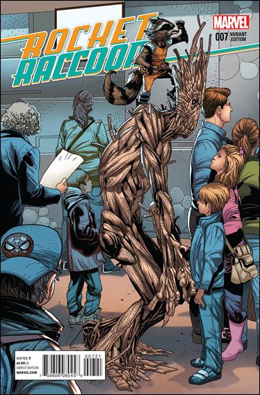 Rocket Raccoon (2014) issue 7-B Salvador Larroca 1:20 Welcome Home Cover