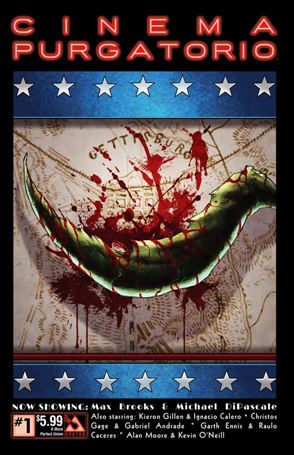 Alan Moore's Cinema Purgatorio issue 1-B A More Perfect Union Cover