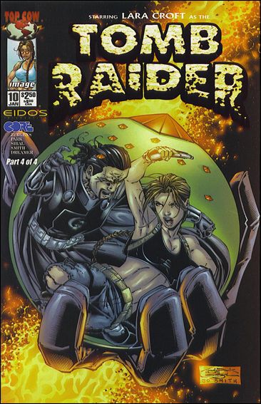Tomb Raider: The Series issue 10-C DF Red Foil Variant