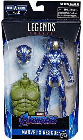 Marvel Legends Series: Avengers (Hulk Series) figure 2 Rescue