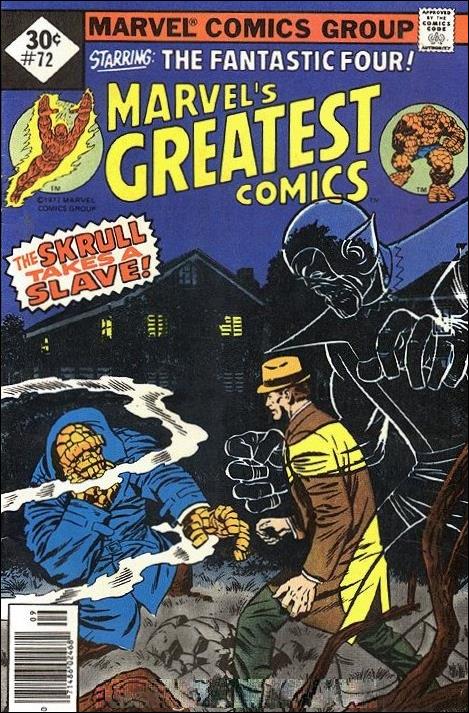 Marvel's Greatest Comics issue 72-C Whitman Cover