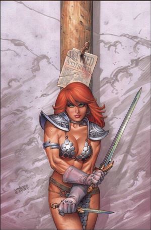 Red Sonja (2023) issue 14-I Joseph Michael Linsner 1:15 Virgin Cardstock Cover
