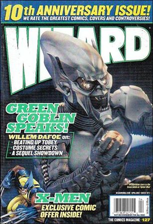 Wizard: The Comics Magazine issue 127 Green Goblin Photo Cover