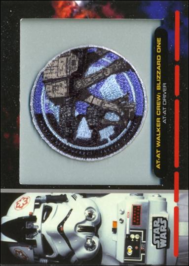 Star Wars Galactic Files (Patch Subset) card PR-11 AT-AT Walker Crew: Blizzard One AT-AT Driver