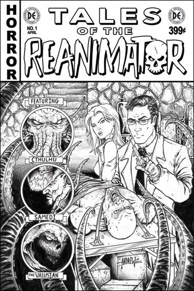 Reanimator (2015) issue 1-G Andrew Mangum B&W 1:15 Cover