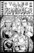 Reanimator (2015) issue 1-G Andrew Mangum B&W 1:15 Cover